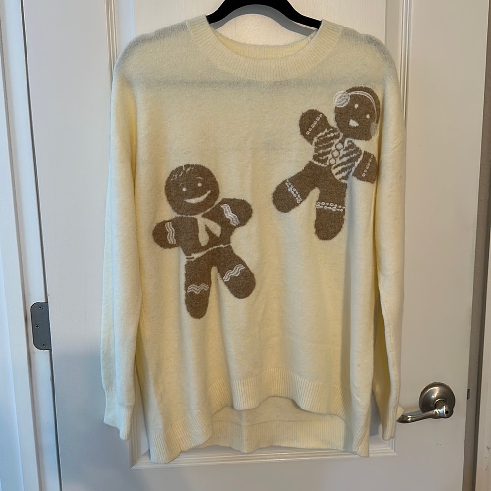Loft Gingerbread Sweater